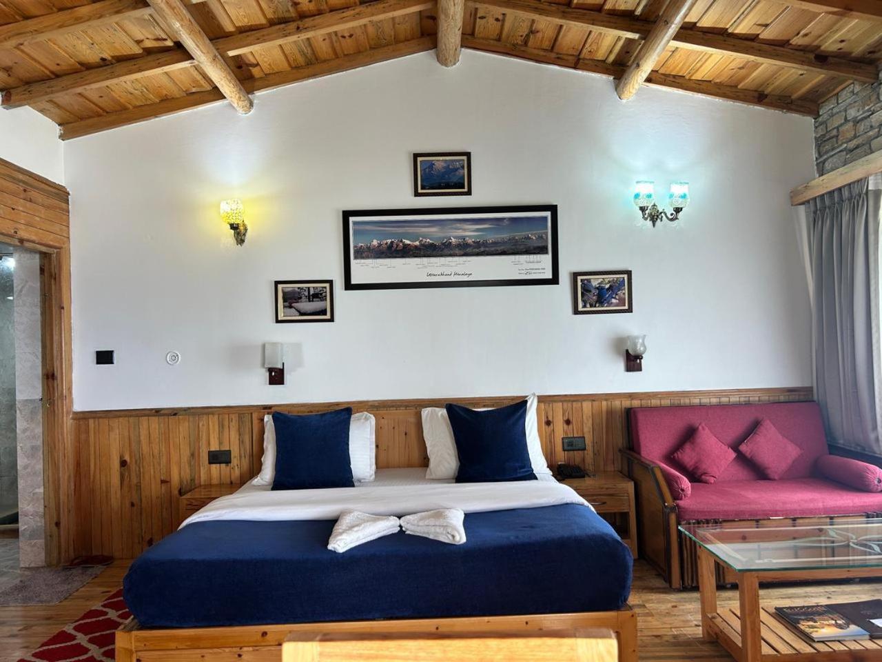 Kasar Himalaya Holiday Resort, Binsar Rd Almora Dış mekan fotoğraf